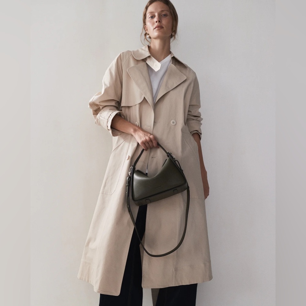 THEHORSE Clementine Bag NWOT in Olive Pebbled Leather - Picture 8 of 16